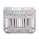 Patut bebe rotundoval Maribelle 9 in 1 gri